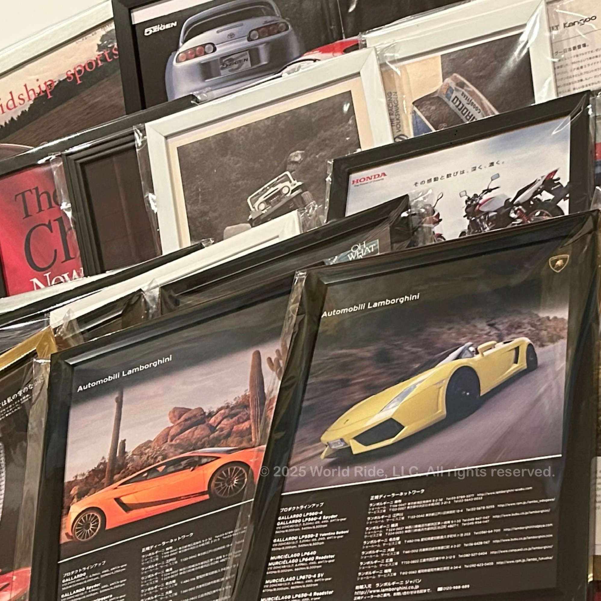 80s Authentic Ad Poster Nissan SKYLINE Mk7 R31 , r34 GTR japan